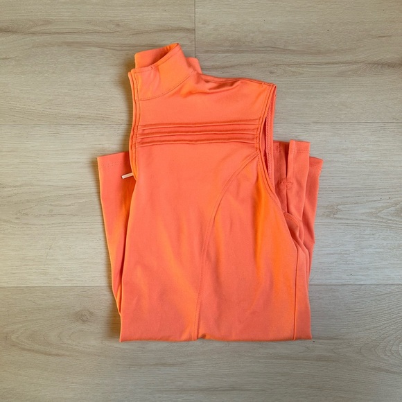 Lady Hagen Women's Orange Sleeveless Active Golf Top - Size M - Picture 4 of 5